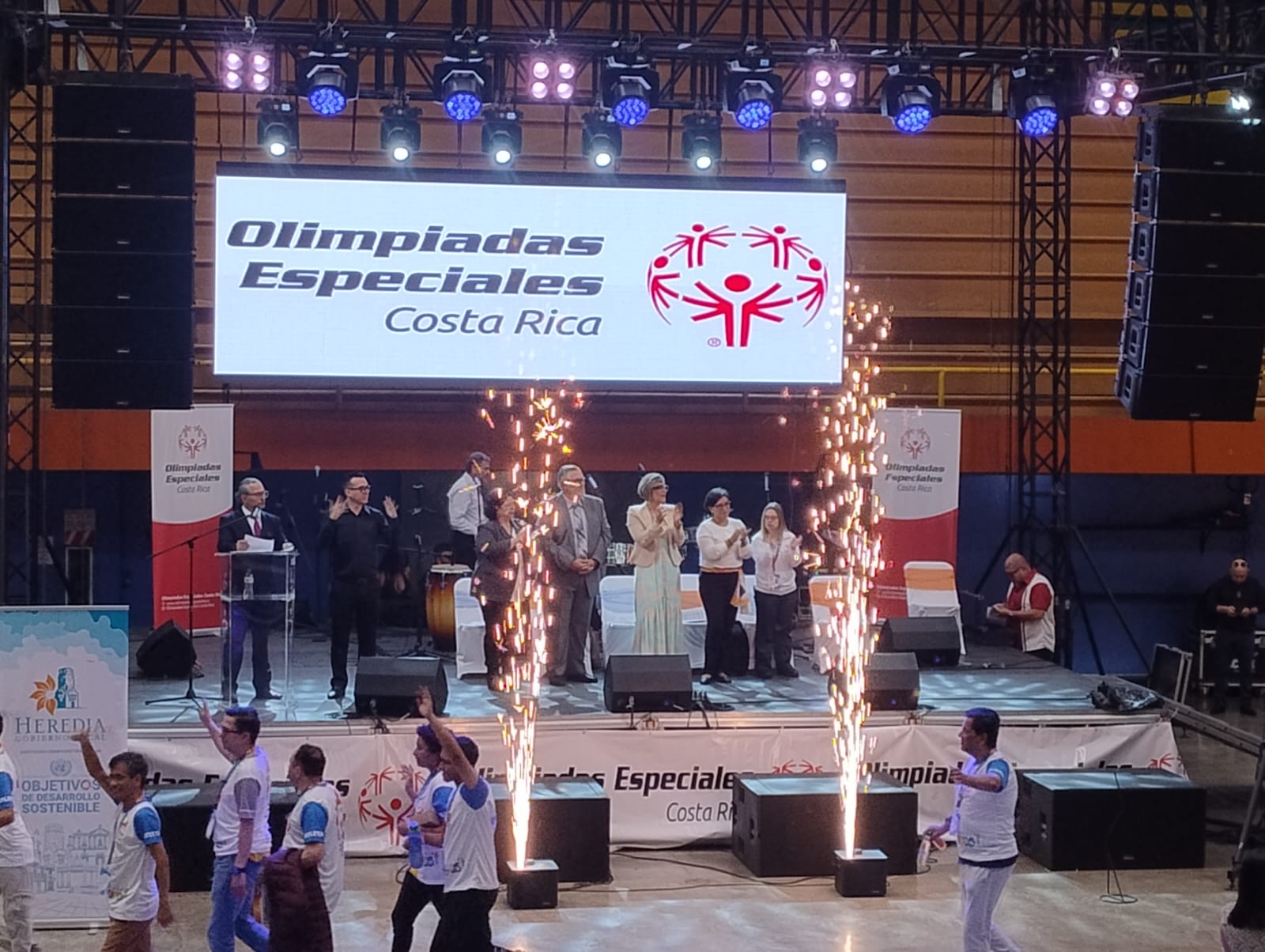 Inauguración juegos deportivos nacionales olipiadas espciales costa rica 2025